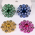 Electroplated steel ball fingertip gyro
